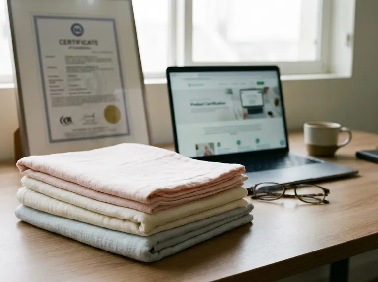 Сертификат на пеленки